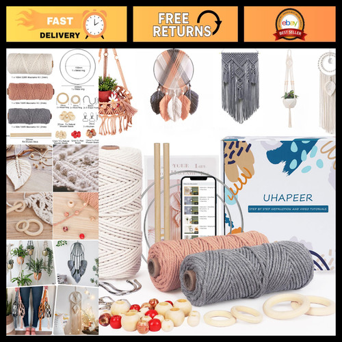 Diy macrame kit 656ft - macrame,