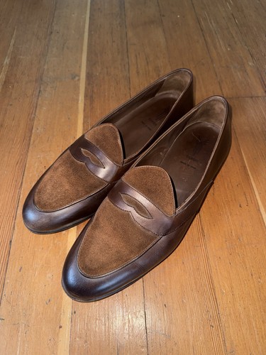 Yanko brown leather penny - yanko,