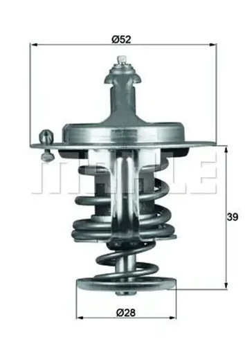 Thermostat 82d mahle for - tx, 71