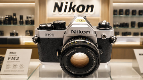 Nikon fm2n 35mm film - nikon,