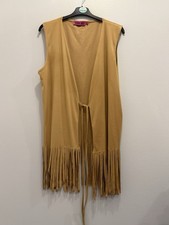 Boohoo Ladies Fringed Suede