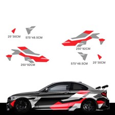 DIY Car Both Body Sticker Decor Racing Sport Graphics Decals Vinyl Waterproof