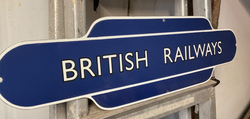 British railways train station - train,