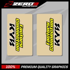 KYB UPPER FORK DECALS