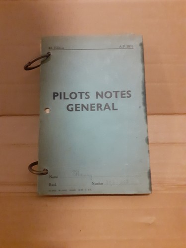 Original pilots notes general - pilots,
