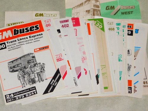 Lot gm buses greater - x,