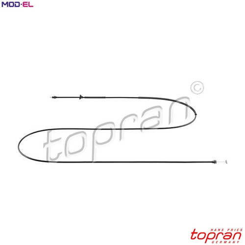 Bonnet cable for - for, ford