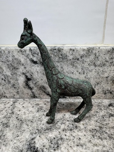 Vintage giraffe figurine solid - vintage,