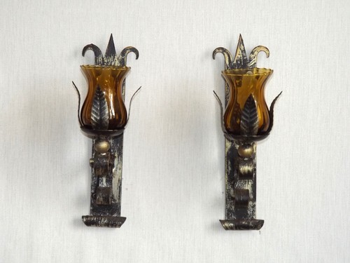 Pair hand forged - hand,