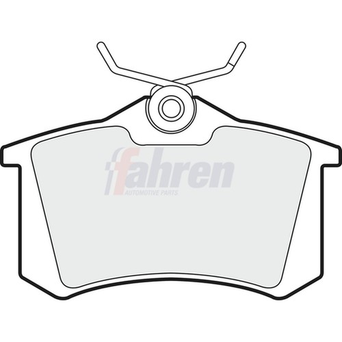 Brake pads set for seat - brake,
