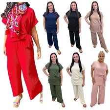 Ladies 2-Piece Cheesecloth