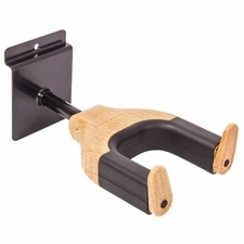 Kinsman Auto Lock Slatwall Guitar Hanger - Wood - Short_