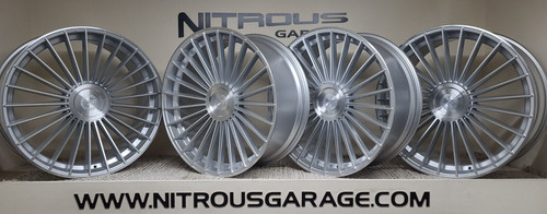 Silver concave staggered - silver,