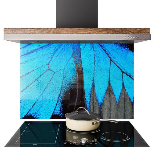Glass splashback kitchen - glass,