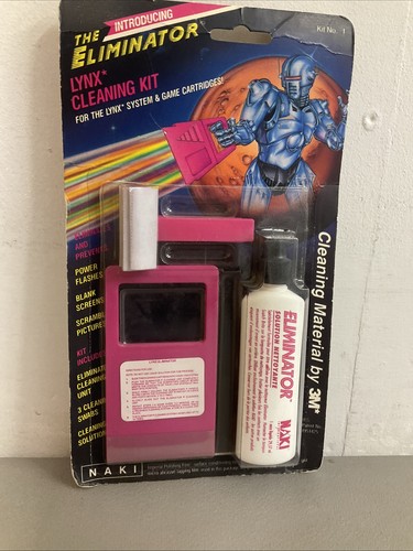 Atari lynx eliminator cleaning - atari,