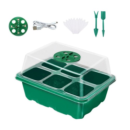 12seed plant starter trays - plant,