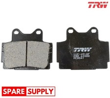 BRAKE PAD SET, DISC BRAKE FOR