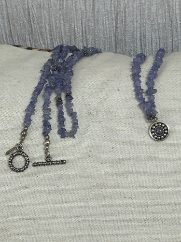 Tanzanite necklace bracelet - &,
