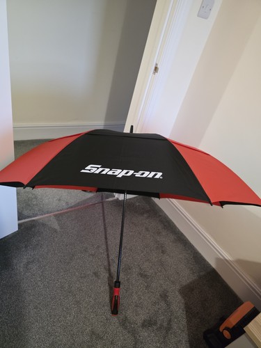 Snap umbrella black and red - snap-on,