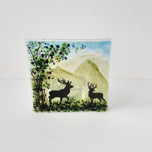 Jbt glass scenic square - glass, votive
