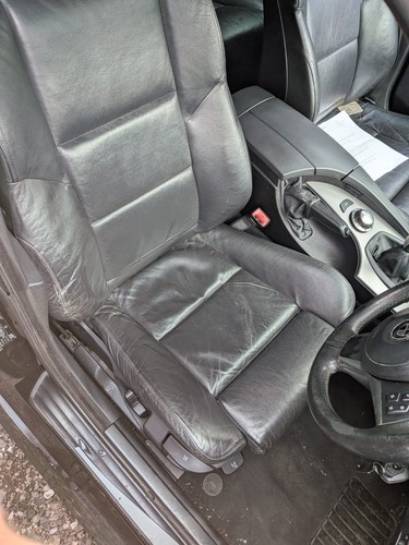 Bmw e60 black - bmw, seats