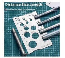 Screw Thread Pitch Gauge Ruler
