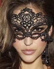 Gothic Sexy Lace Face Eye Mask