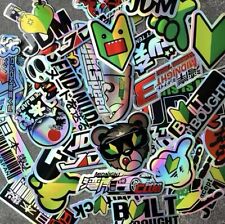 20 x JDM Stickers Car Drift Race Anime Decal Reflective Shiny Mixed NA Turbo
