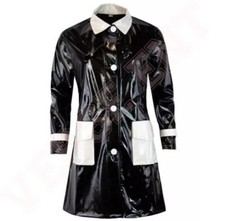 Women’s PVC Trench Coat –