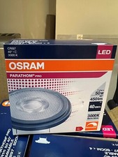 Osram Parathom Pro LED AR111, 7.4W, CRI97, 2700K 24D, Dimmable - used for 12hr