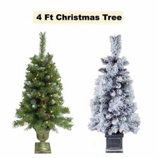 4ft 120cm Christmas Tree Snowy