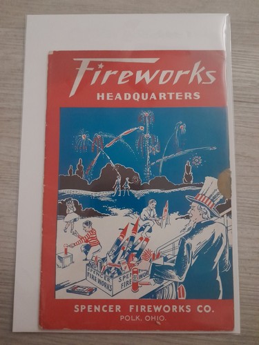 1937 spencer fireworks - fireworks, co