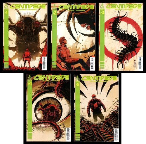 Centipede comic set 4 5 - comic, 1-2-3-4-5