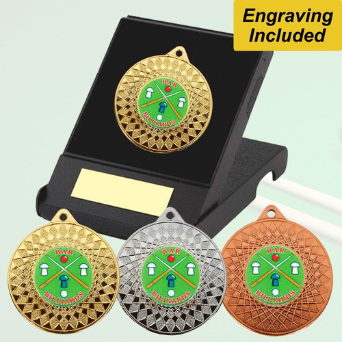 Bar billiards medal - bar,