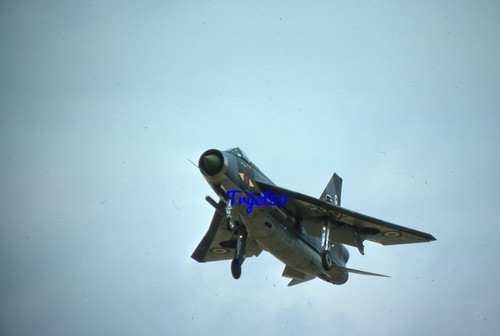 35mm aircraft slide lightning - aircraft,