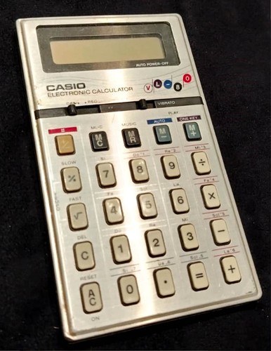 Casio calculator and - casio, vl-80