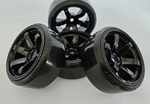 Car drift wheels x4 - 1/10, in