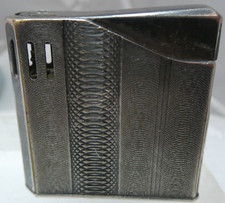Maruman Halley Silver Plated Gas Cigarette Lighter