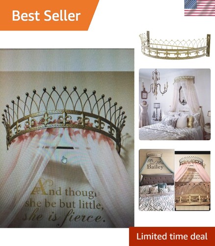 Metal wall teester - wall, bed