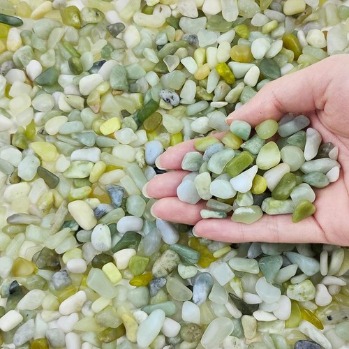 Lbs green gravel stones - stones,, 6-9