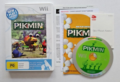 New play control pikmin - play,