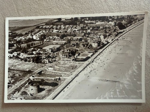 Aerial view rppc postcard - aerial,