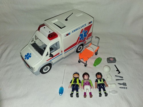 Playmobil hospital ambulance - -,