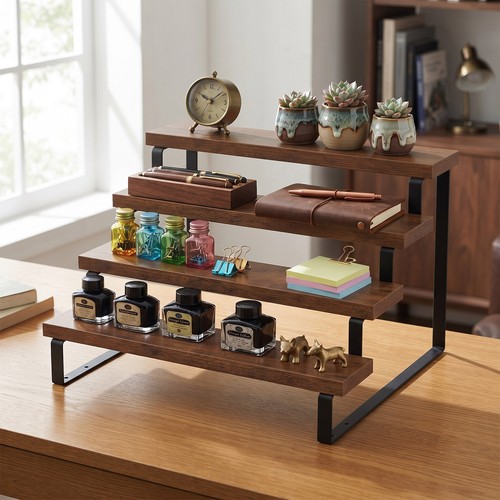 Tier wooden display riser - tier,