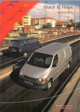 Toyota Hiace Van & Hilux Pick-Up Accessories 2002-03 UK Market Sales Brochure