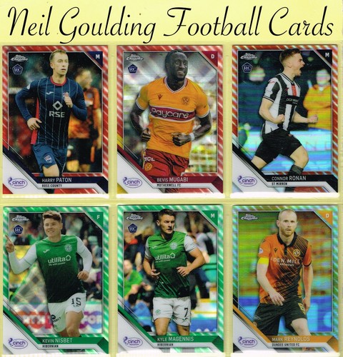 Topps chrome spfl scottish - ☆,