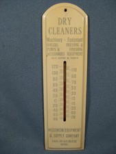 Rare Old Wooden Dry Cleaner's