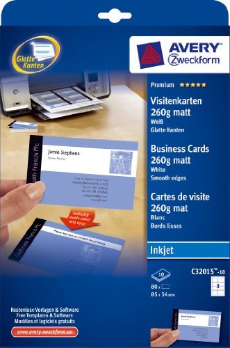 Avery business cards c32015 - avery, c32015-10