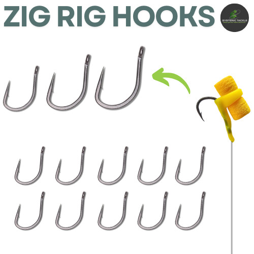 Zig rig hooks teflon carp - hooks, hook