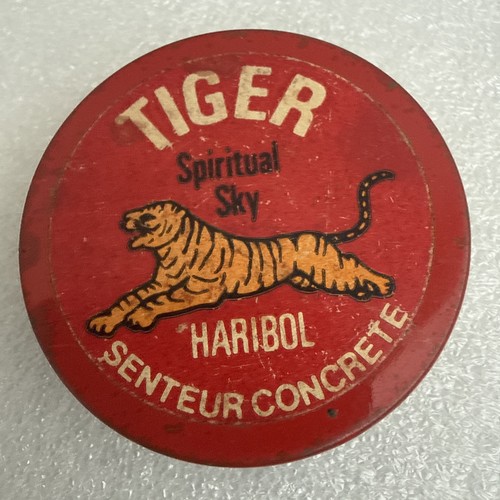 Vintage empty advertising - , tin